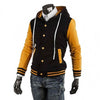 Mens Slim Fit Jacket Varsity Hoodies