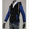 Mens Slim Fit Jacket Varsity Hoodies