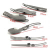 Stainless Steel Foldable Silver Tools