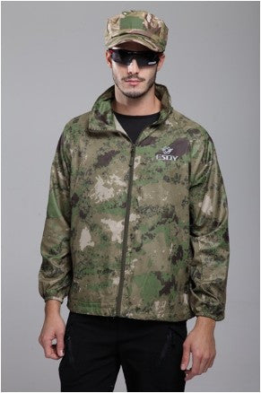 Raincoat Camo Waterproof Jacket