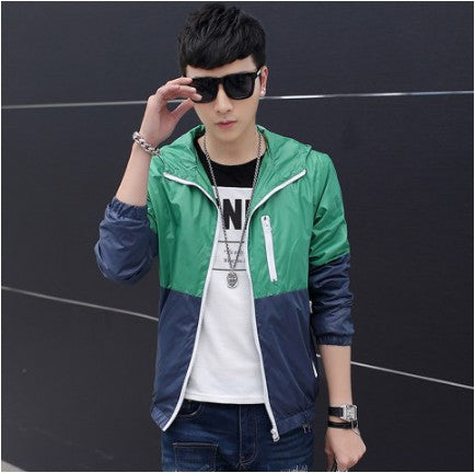 Youth Hooded Outdoor Sports Jacket Men